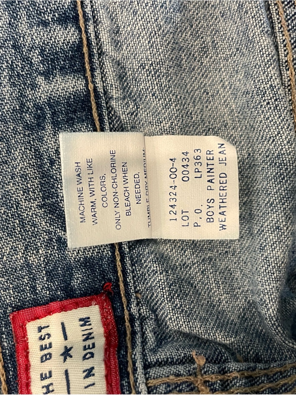 Old Navy Relaxed Light Blue Carpenter Jeans - Picture 11 of 12